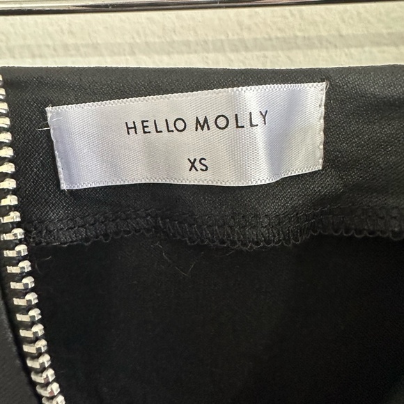 Hello Molly Faux Leather Mini Skirt XS - Picture 3 of 3